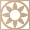Ekena Millwork Blume Wood Fretwork Pierced Ceiling Medallion, Alder, 32"OD x 11 1/8"ID x 1/4"T CMWP32X32X0250BLAL - alternate 2
